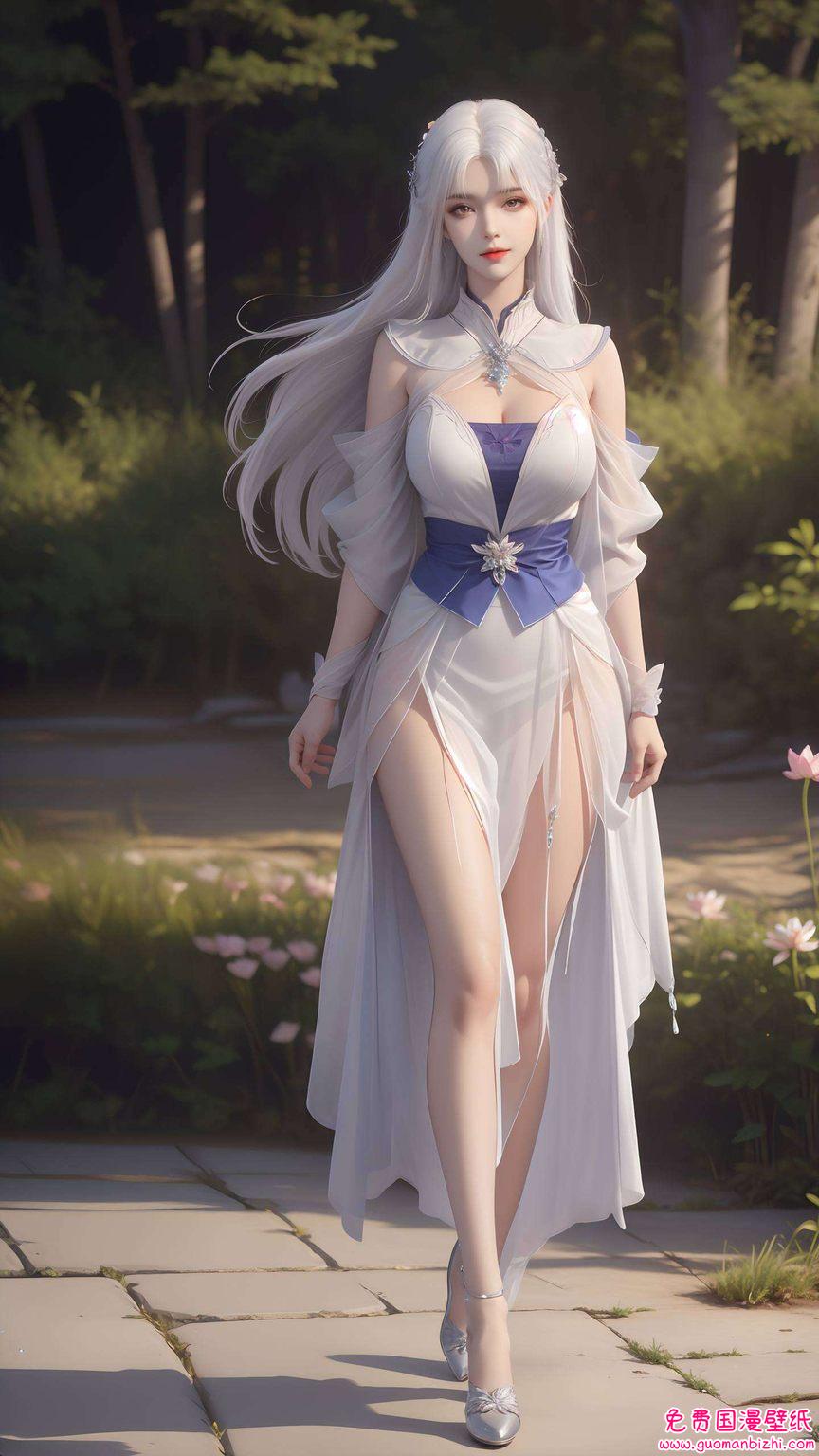 快来看看这款融合了玄幻元素的小医仙壁纸别被她的美色毒到哦!