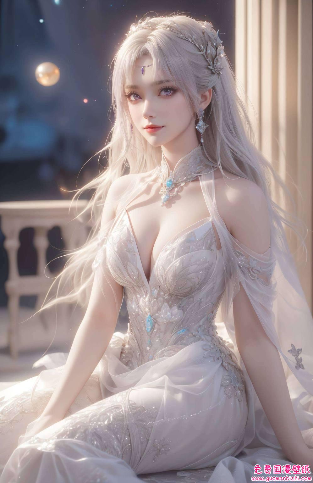 这可是融合了厄难毒体的神秘与国漫女神的婉约啊！想象一下小医仙那深邃的眼神、傲人的斗尊气质
