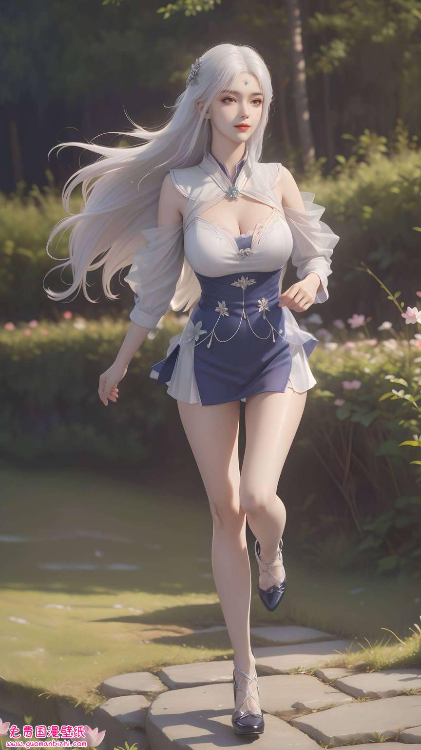 今儿给大家带来一款极简壁纸可是玄幻世界里的颜值与实力并存的美女哦!