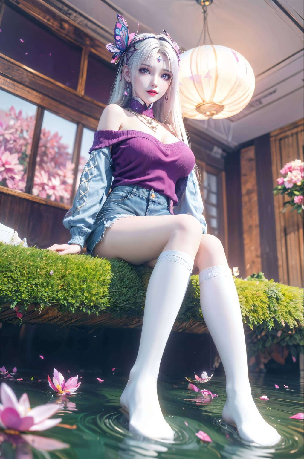 将国漫女神的婉约之美与动漫美女的灵动气质完美融合小医仙那如诗如画的身影