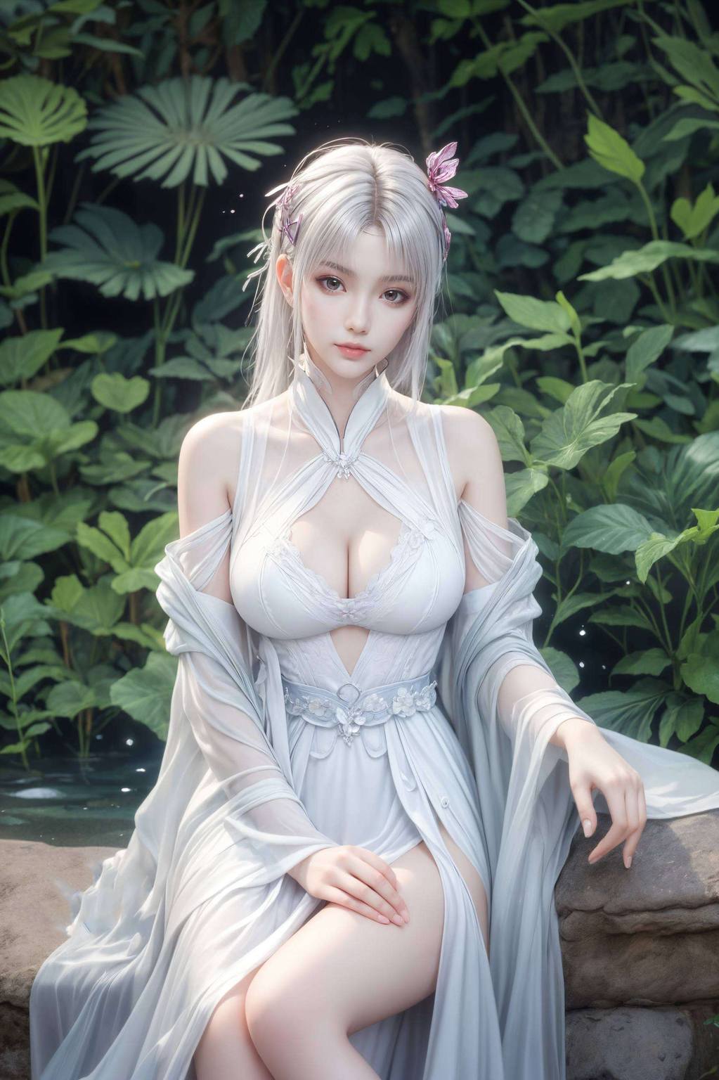 如同一幅幅玄幻画卷小医仙的倩影如诗如画