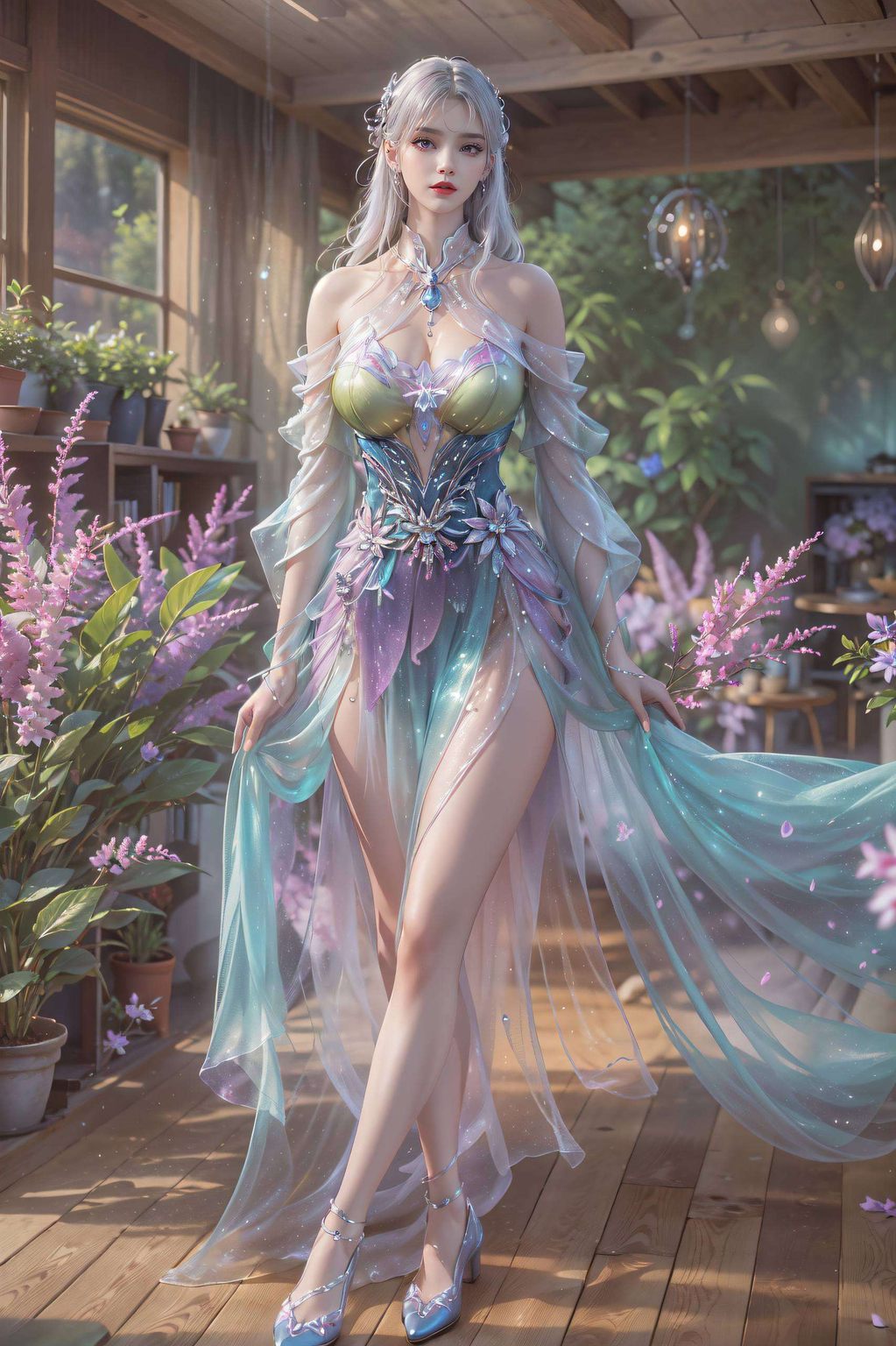 她不仅是斗破苍穹中的神秘女神令人沉醉不已