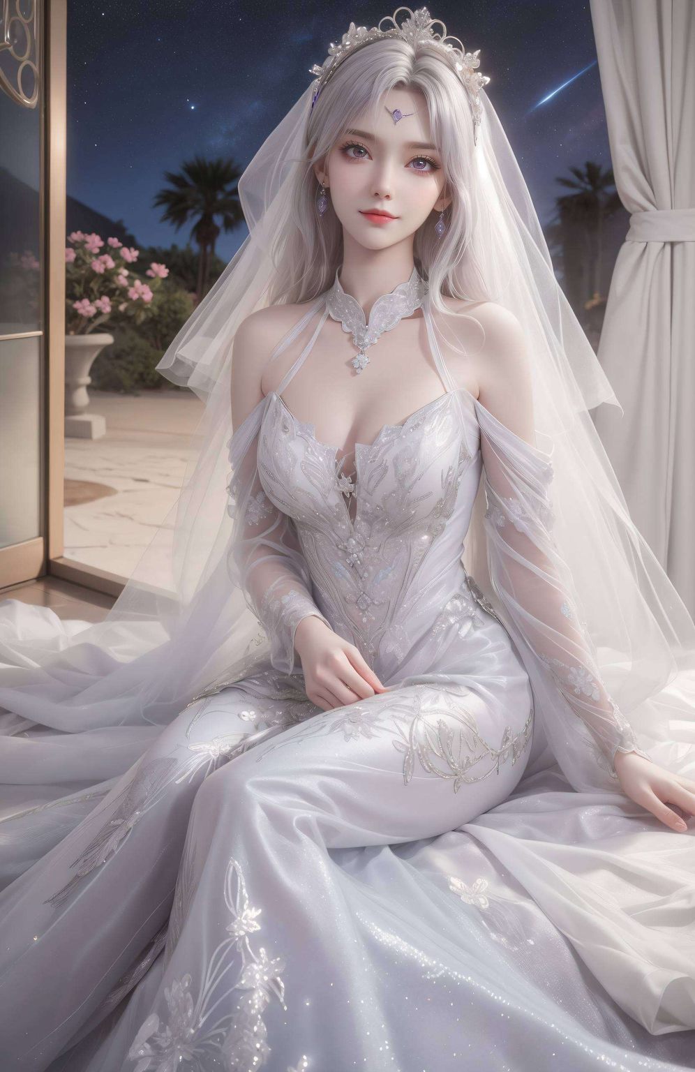 她的新衣壁纸让人沉浸在国漫美女的柔美与坚韧之中