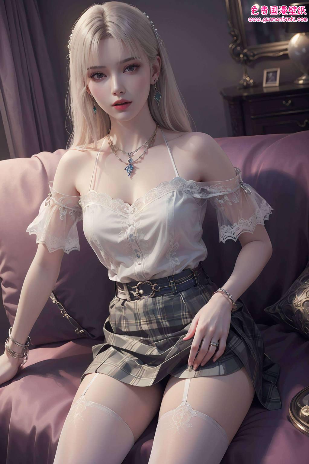 她的美令人沉醉