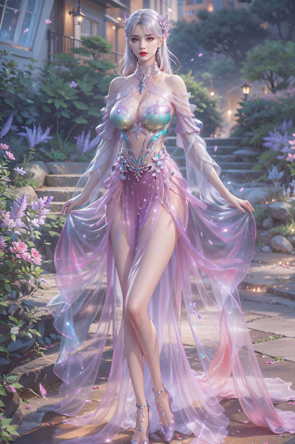 在玄幻的世界里这两位国漫美女的壁纸