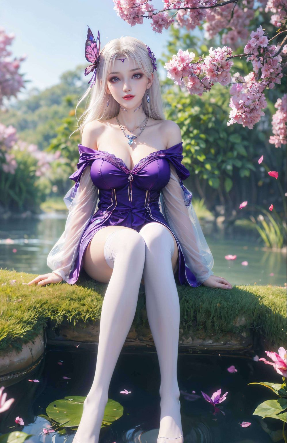 在国漫的绚丽画卷中如同她的壁纸一样