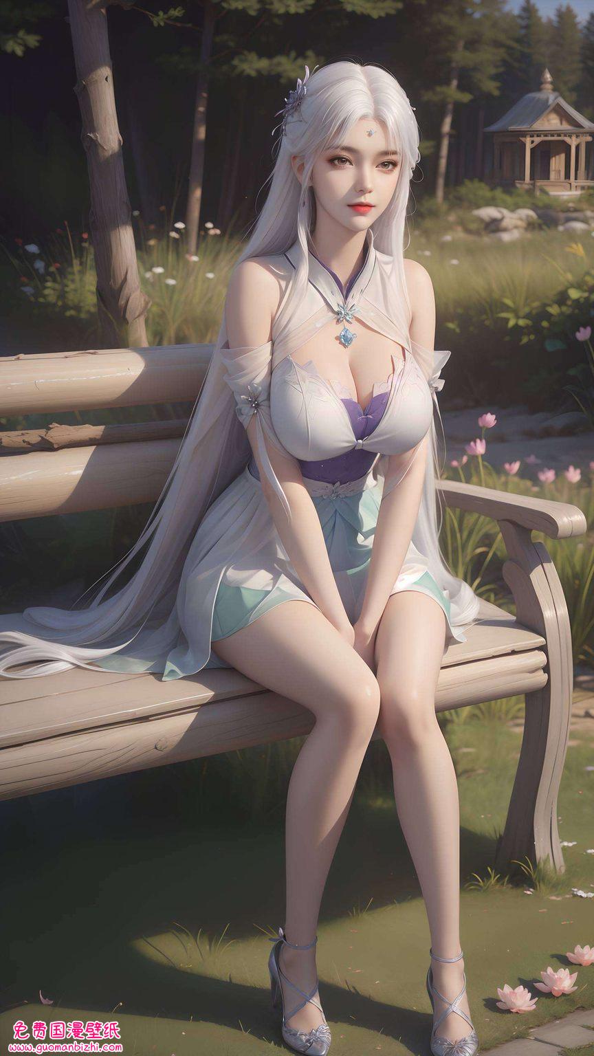 不仅是国漫美女的展现她的厄难毒体散发着神秘的光芒