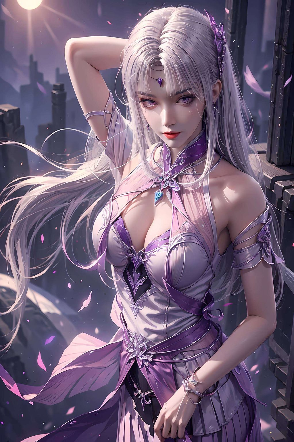 美矣！”动漫美女的灵动