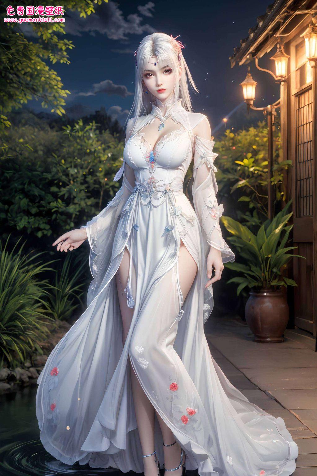 护眼无忧尽在这款融合玄幻元素的静态壁纸中