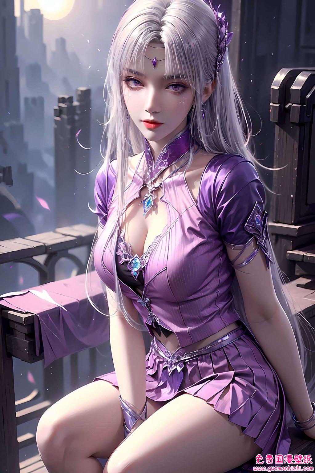 今天给大家带来一款超级养眼的紫色壁纸哦！🌸 这里有小医仙高清壁纸而且美得让人心动
