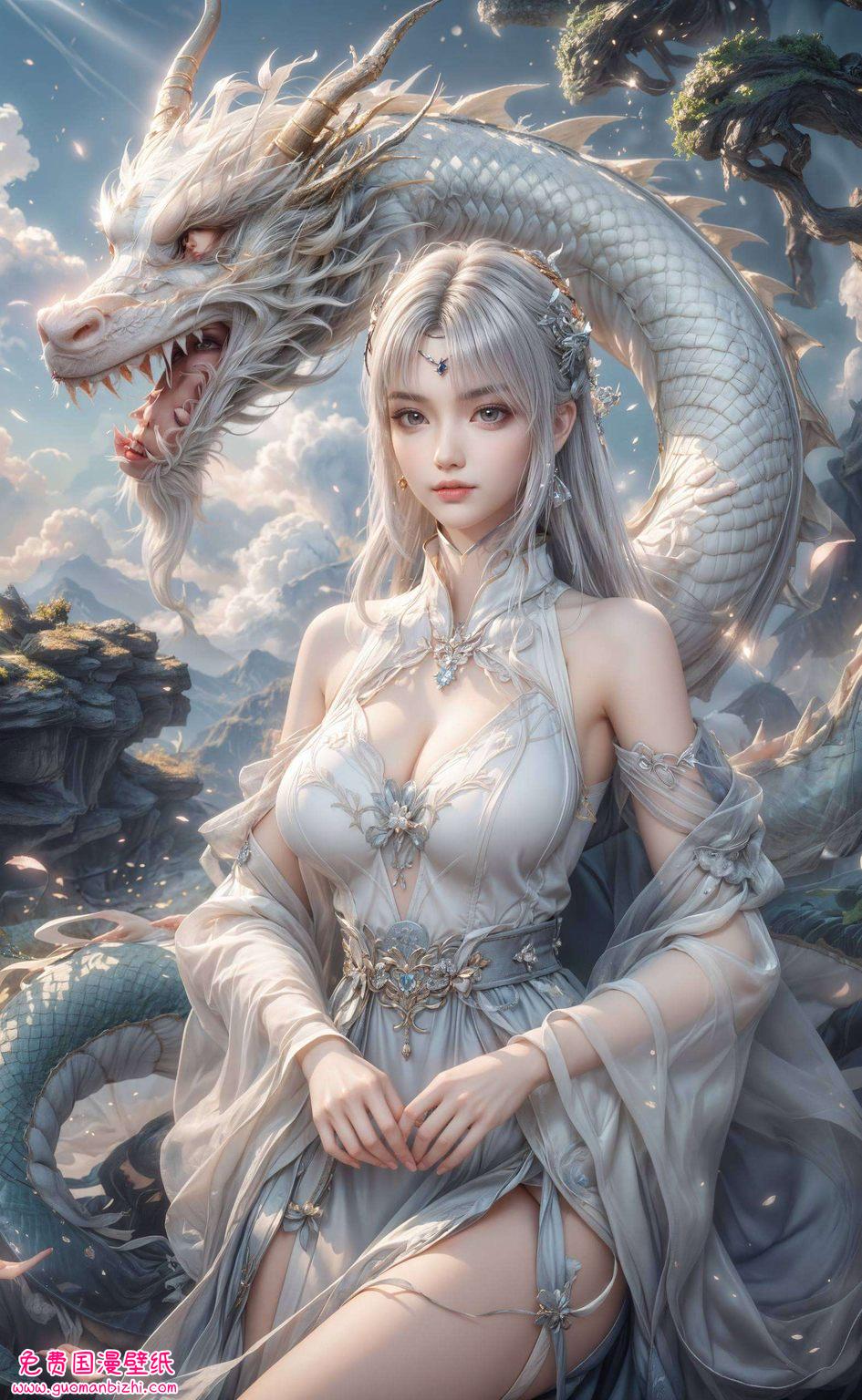 她的厄难毒体散发着神秘魅力在紫色的壁纸世界中