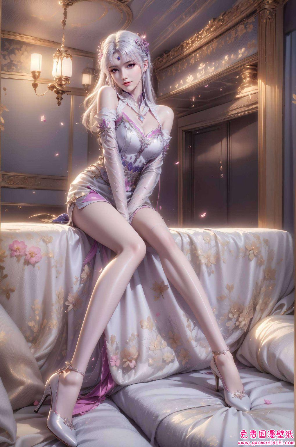 今天给大家带来一款超炫的国漫女神壁纸——小医仙跷二郎腿版！这位来自《斗破苍穹》的厄难毒体美女她是斗气大陆上的一道独特风景线