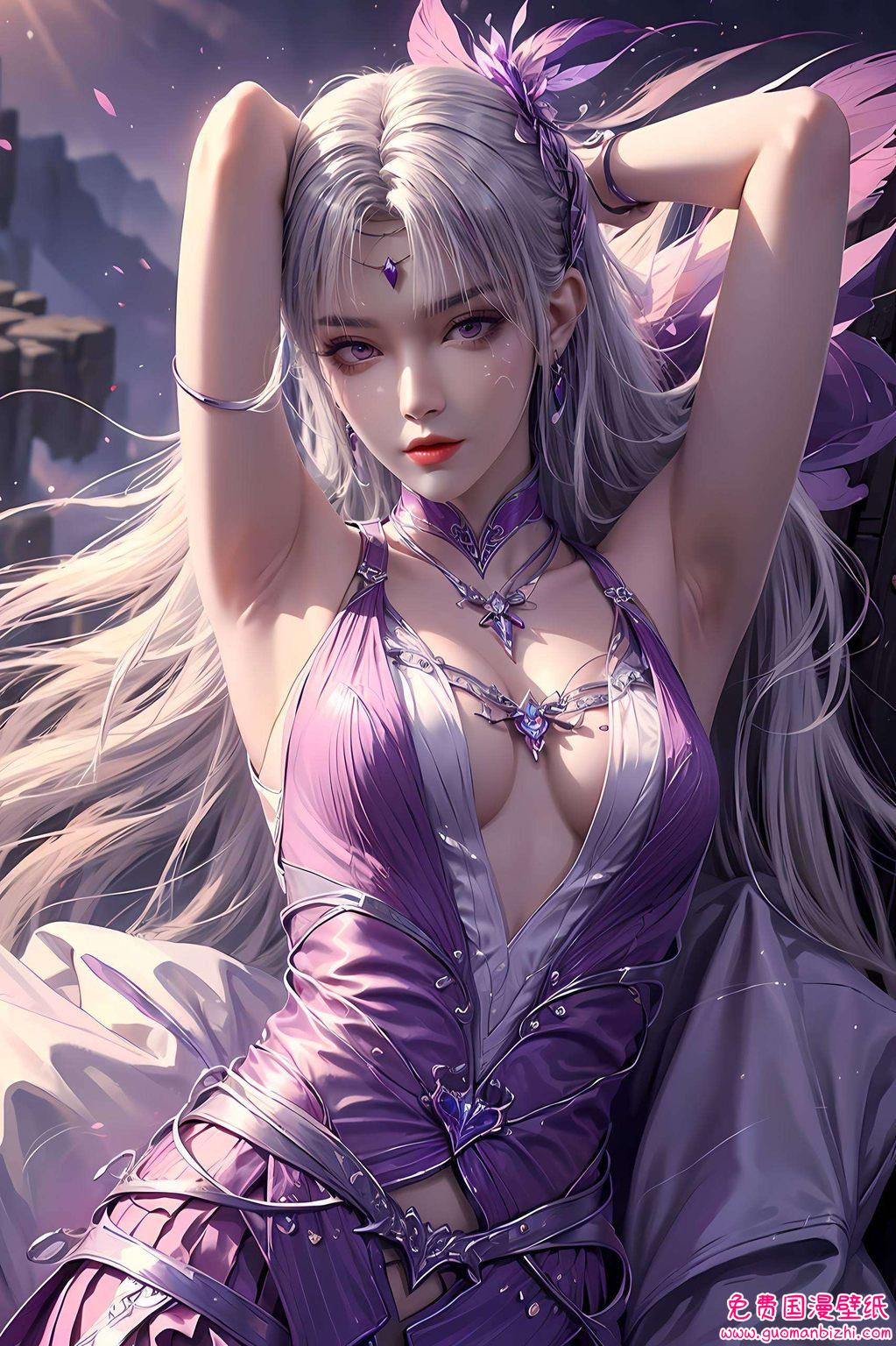 今天给大家带来一款超萌的厄难毒体小医仙壁纸哦！她是《斗破苍穹》中的国漫女神嘿