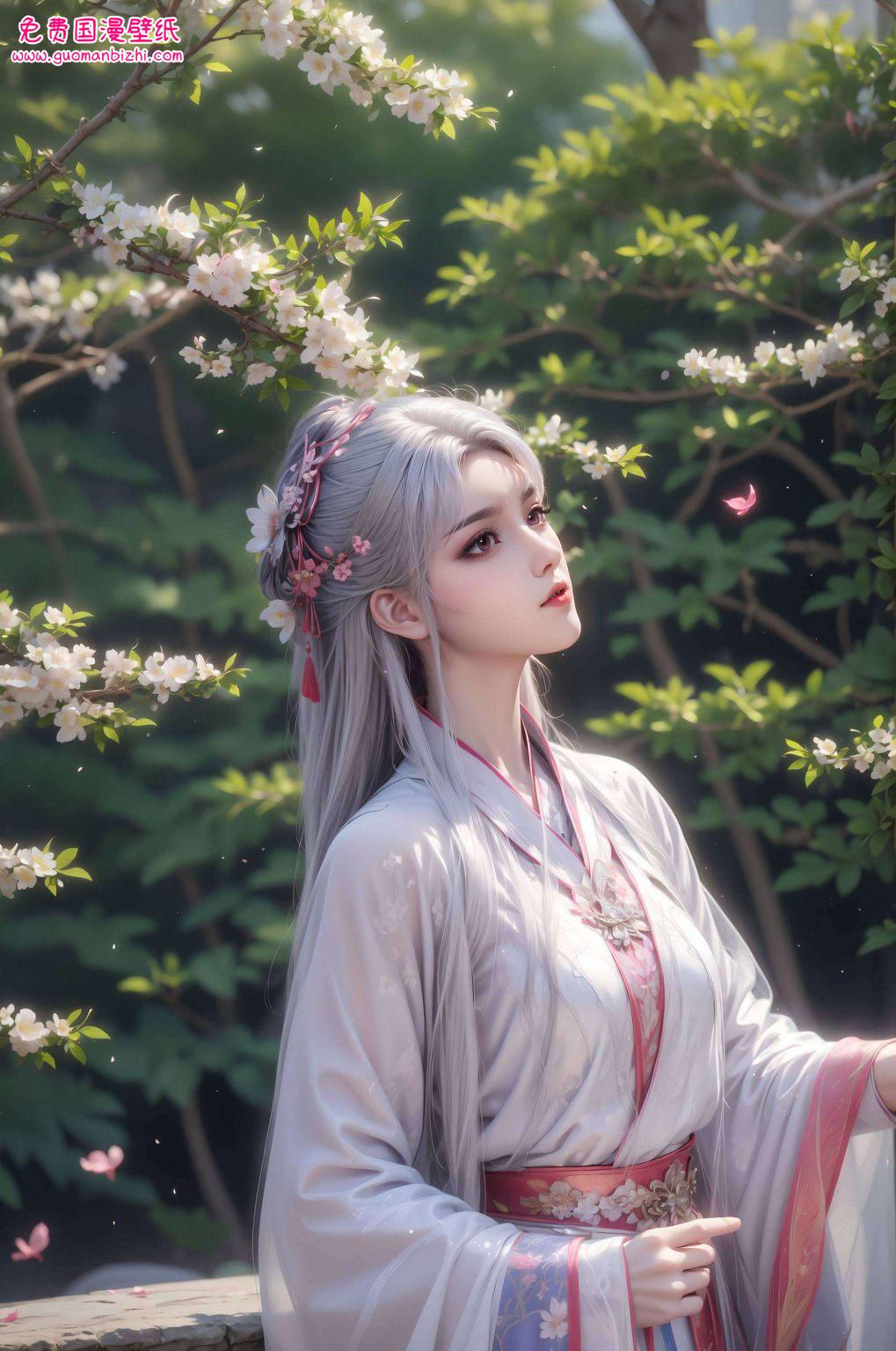 为你的电脑桌面增添一抹玄幻的色彩动漫美女们齐聚一堂