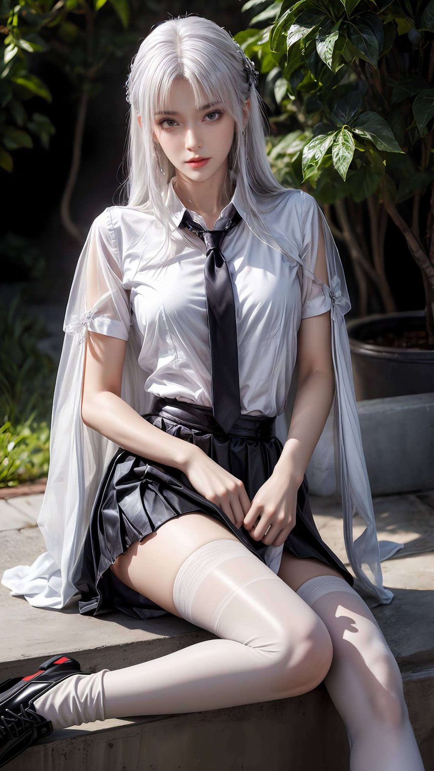 不禁让人心生敬畏她的眼神中藏着深邃的玄幻秘密