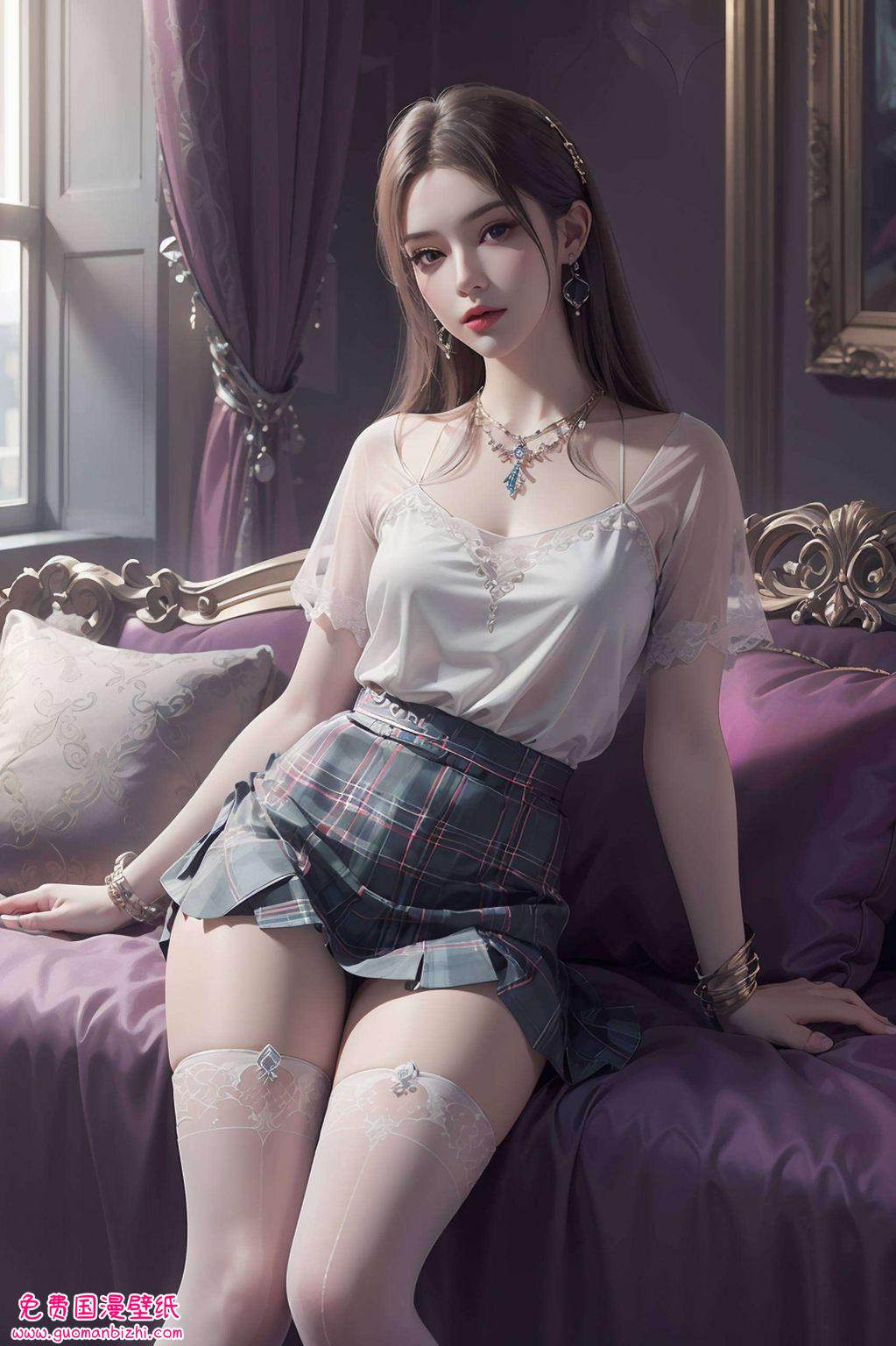 都让人心生向往仿佛绘就了一幅幅令人陶醉的国漫美女画卷