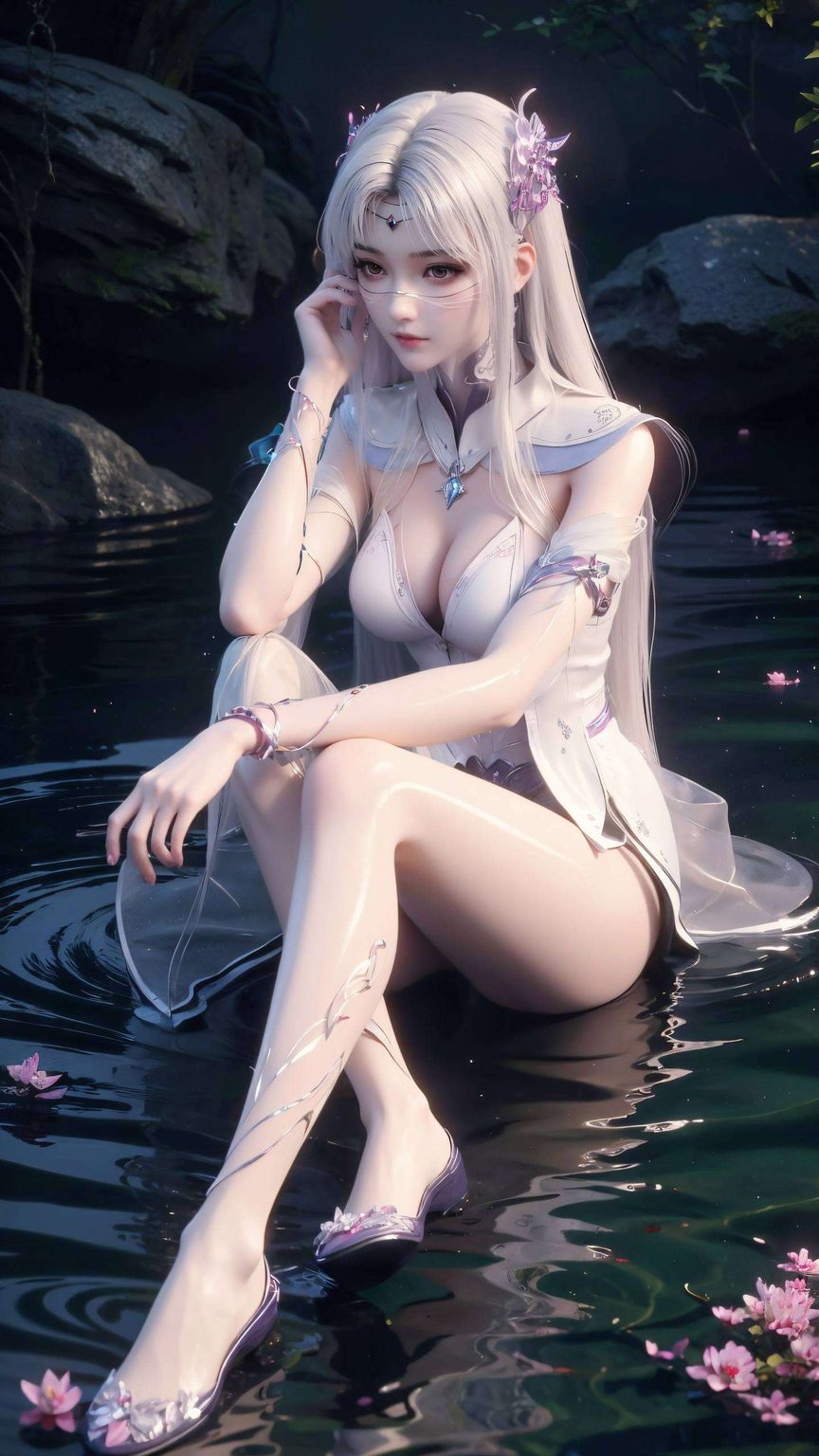 小医仙那如仙子般的身影便如同穿越了时空