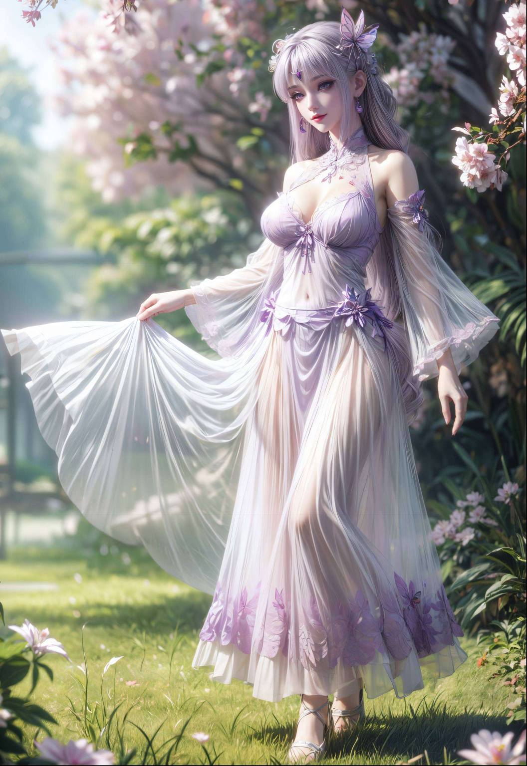 让人沉醉在玄幻的梦境之中如同国漫中的女神标签