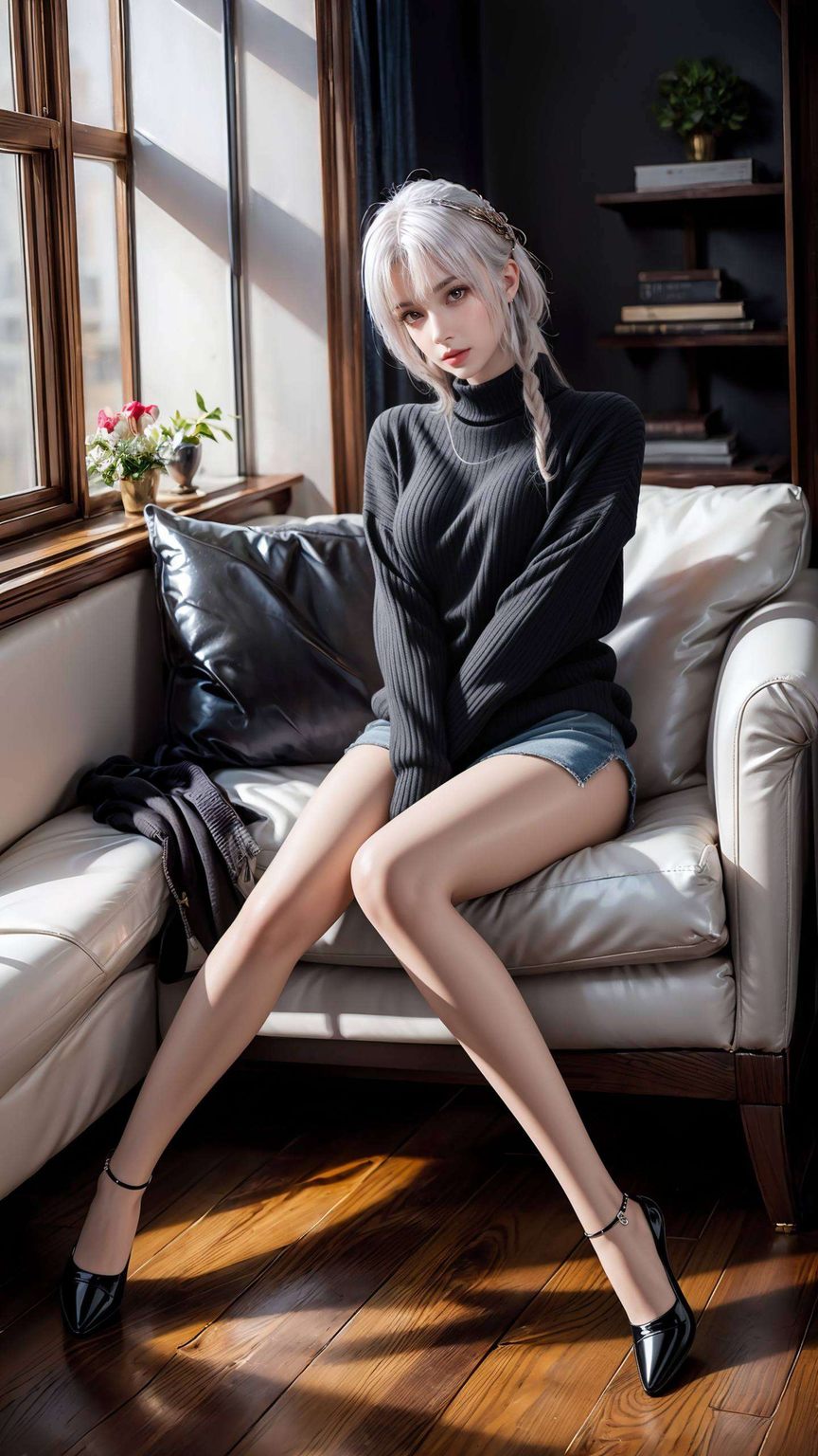 她身着轻盈的衣裙更是无数动漫爱好者的梦中情人