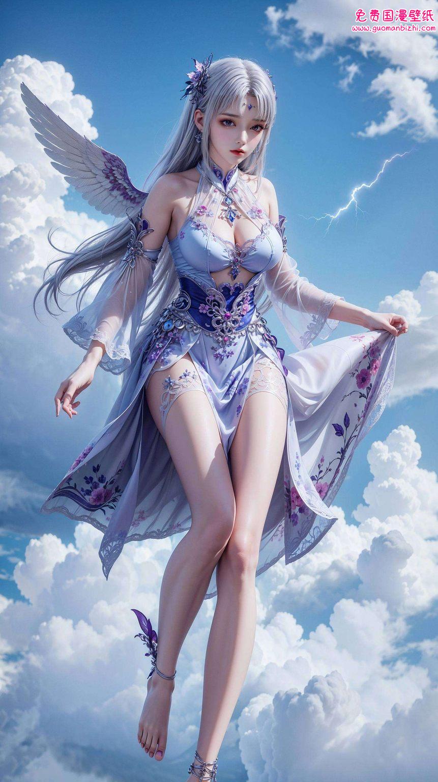 今天给大家带来一款超级养眼的国漫女神壁纸大放送！🌸🎉 斗破苍穹里的小医仙你的电脑桌面小调皮已上线