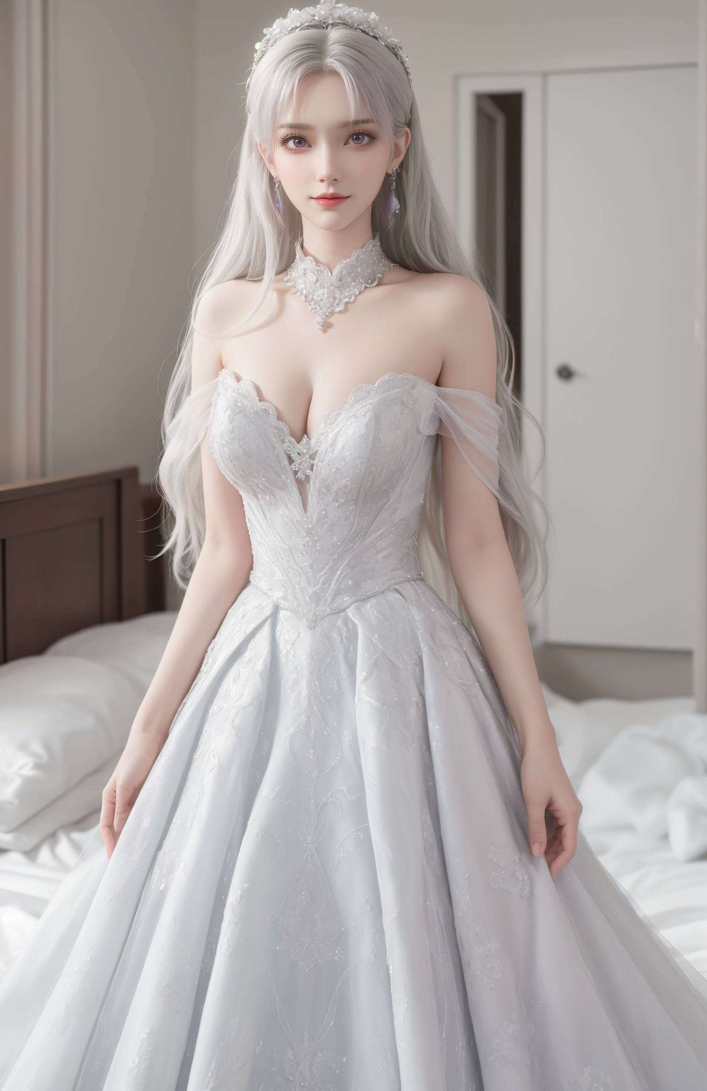 也是动漫美女的灵动化身绽放出国漫女神的神秘魅力