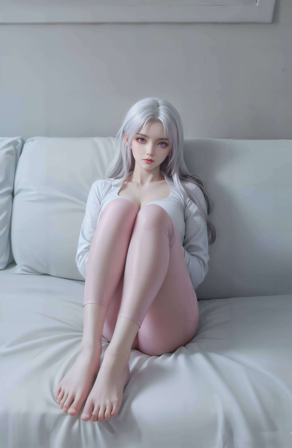这位国漫女神是谁呢？没错今天给大家带来一款超级炫酷的AI图片精细角色壁纸哦！猜猜看