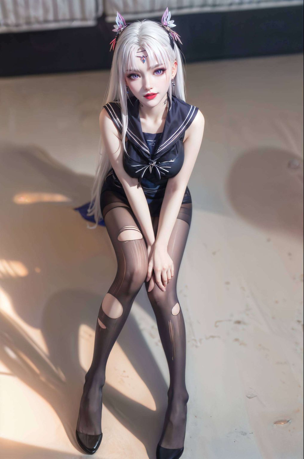 不仅拥有神秘的力量简直美得让人心花怒放！这位来自《斗破苍穹》的厄难毒体女神