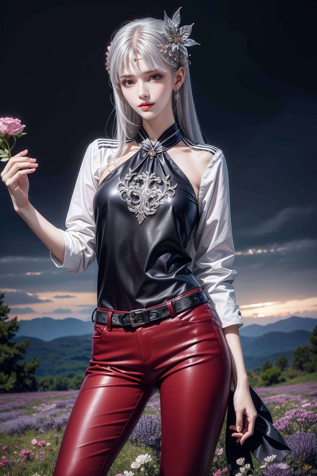 成为了斗破苍穹中一道亮丽的风景都如同壁画中走出的美女