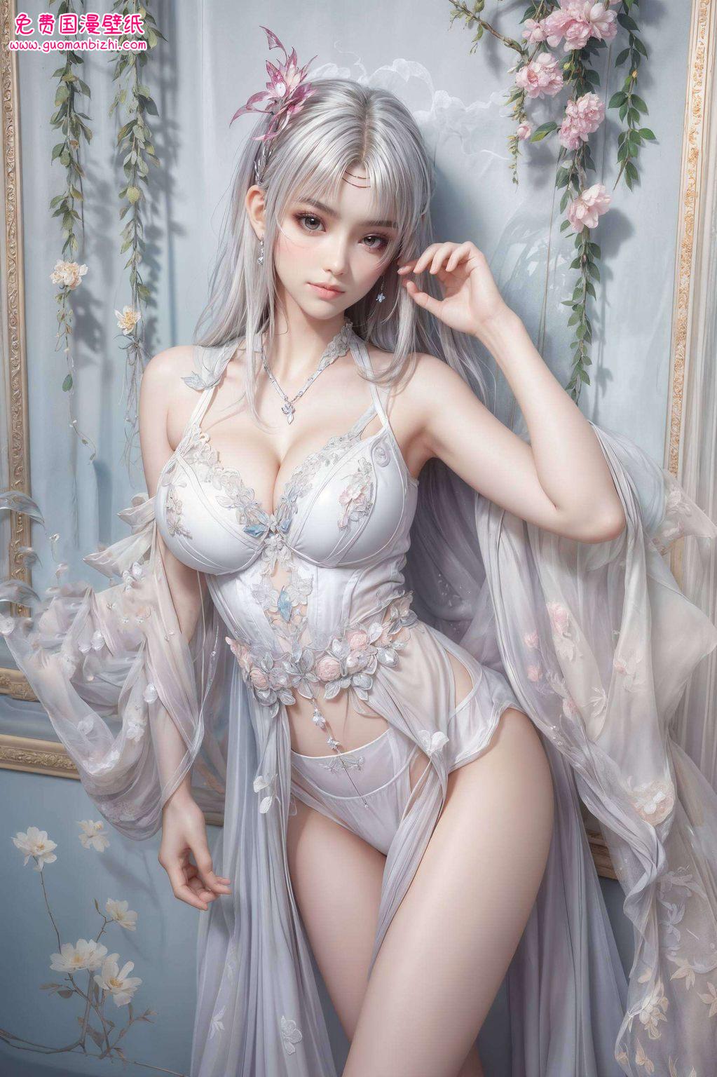 在这炫彩壁纸的世界里那厄难毒体的神秘与她的纯净形成鲜明对比