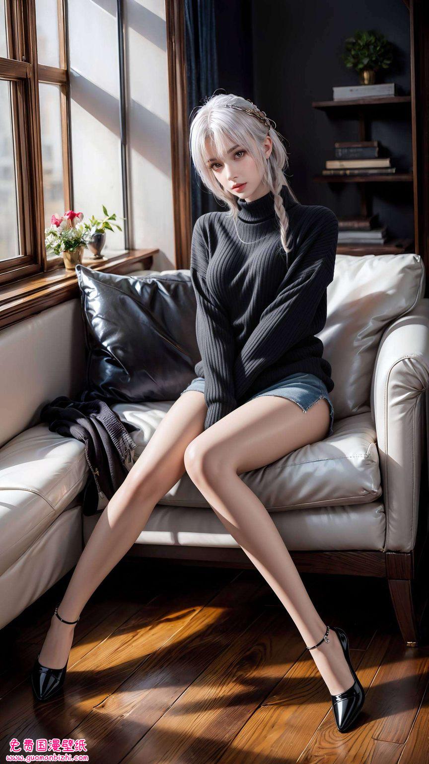 她的厄难毒体不仅让人闻风丧胆这壁纸更是美得让人心花怒放呢！😍🎨 是不是觉得她眼神里藏着点小调皮
