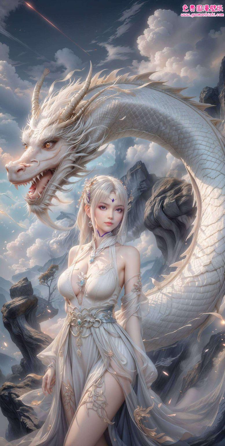 感受着那份不染尘埃的纯净与力量让人在玄幻的画卷中