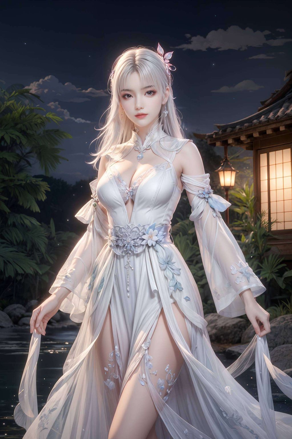 不仅容颜绝美快来感受这份玄幻之美吧！