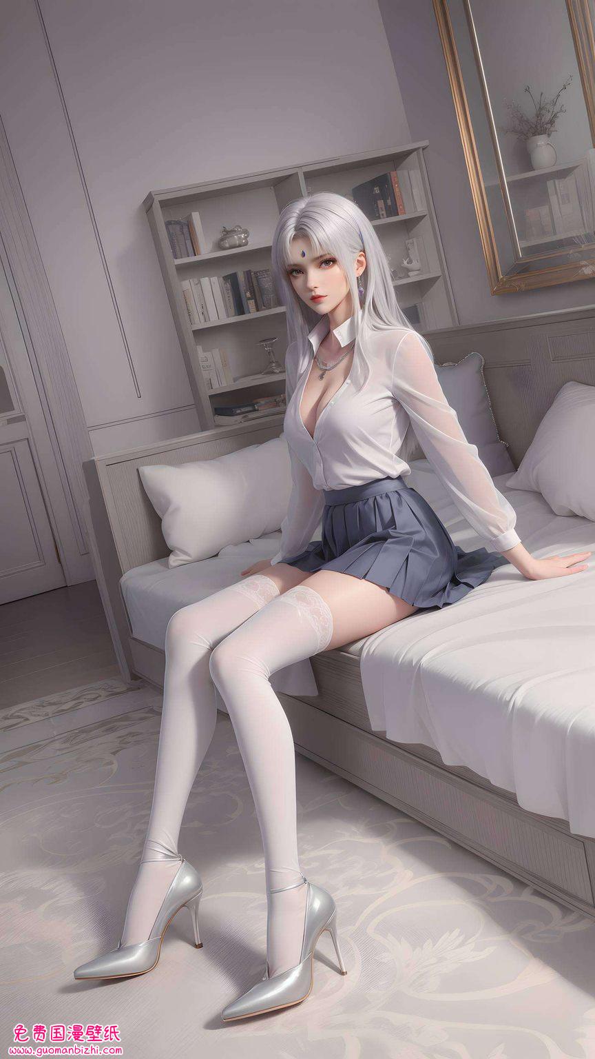 在绚丽的光影交织中她是国漫中的女神