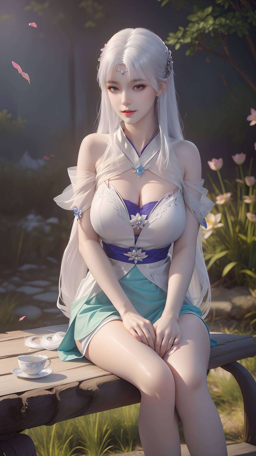 简直是二次元界的颜值担当！😍 快来感受一下这份来自国漫美女的视觉盛宴吧！🎉💖嘿嘿