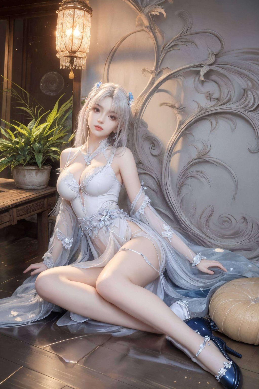 她是国漫中的女神让人沉醉在这份玄幻与现实交织的美妙之中