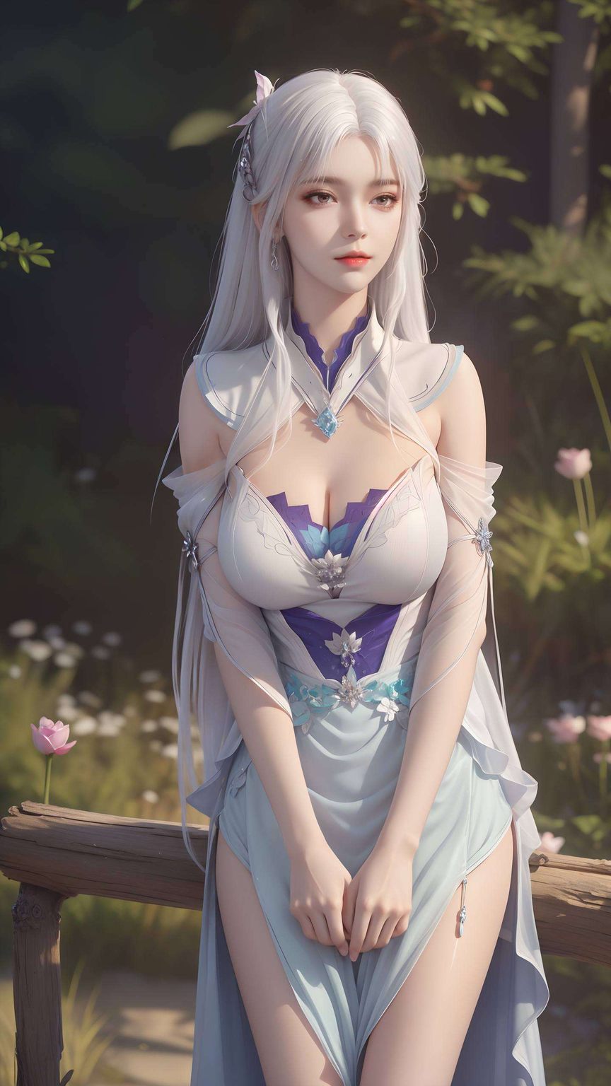 看看这全面屏壁纸斗破苍穹中的神秘女神