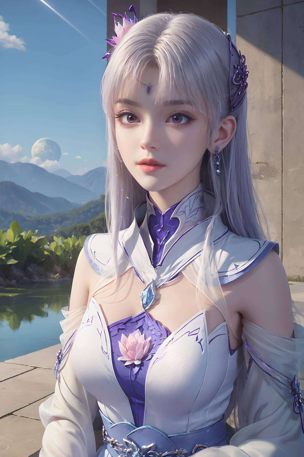 这超然的壁纸又是令人敬畏的战斗女神