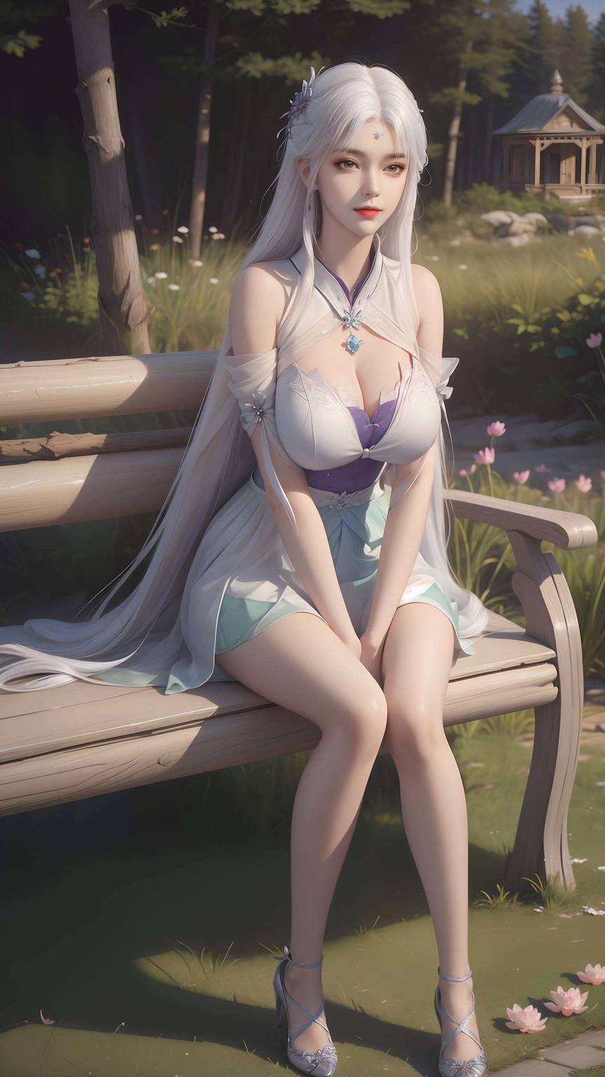 🌸 小调皮们成为了《斗破苍穹》中的神秘女神