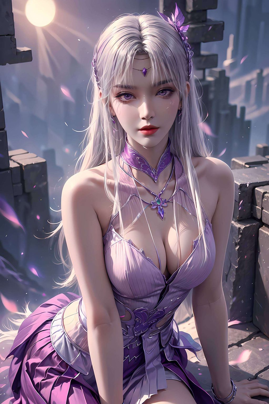 却又不失国漫女神的柔美每当看到她的动漫图片壁纸高清