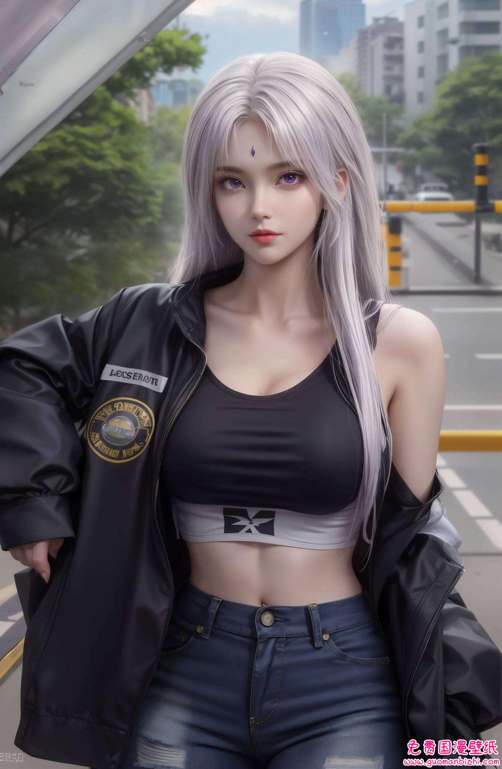 不仅身材壁纸女让人眼前一亮这位国漫界的女神