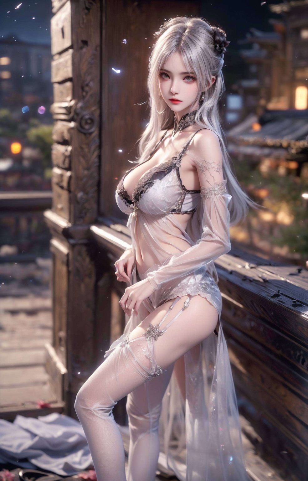 国漫之美她那如仙子般的背影