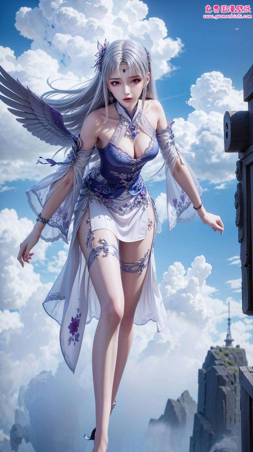 保证让你的手机瞬间变身玄幻世界的美女守护者！小心别被她的魅力毒倒哦