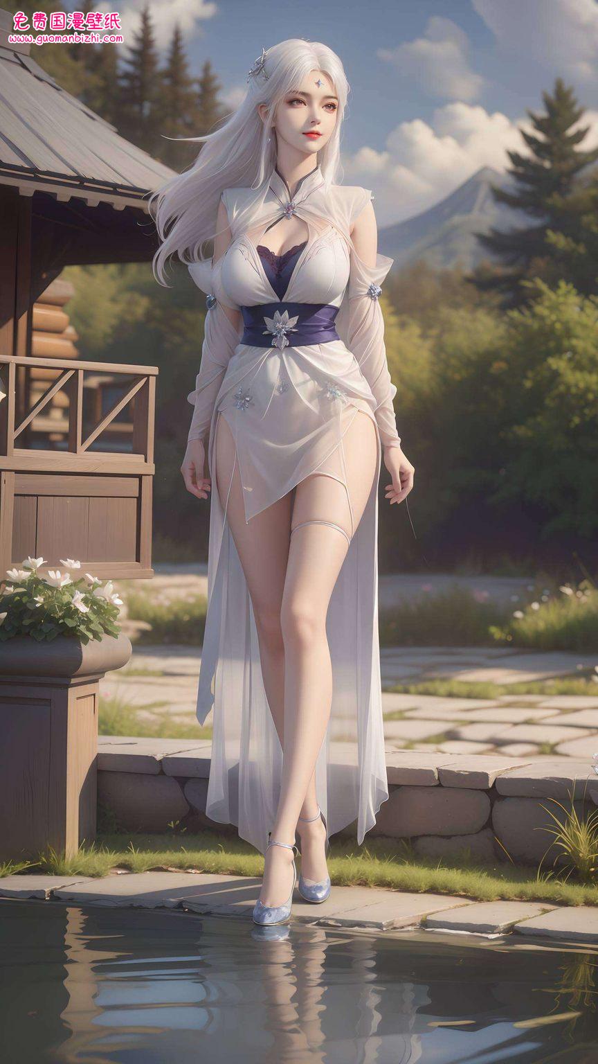 她是国漫中的女神她的每一种表情