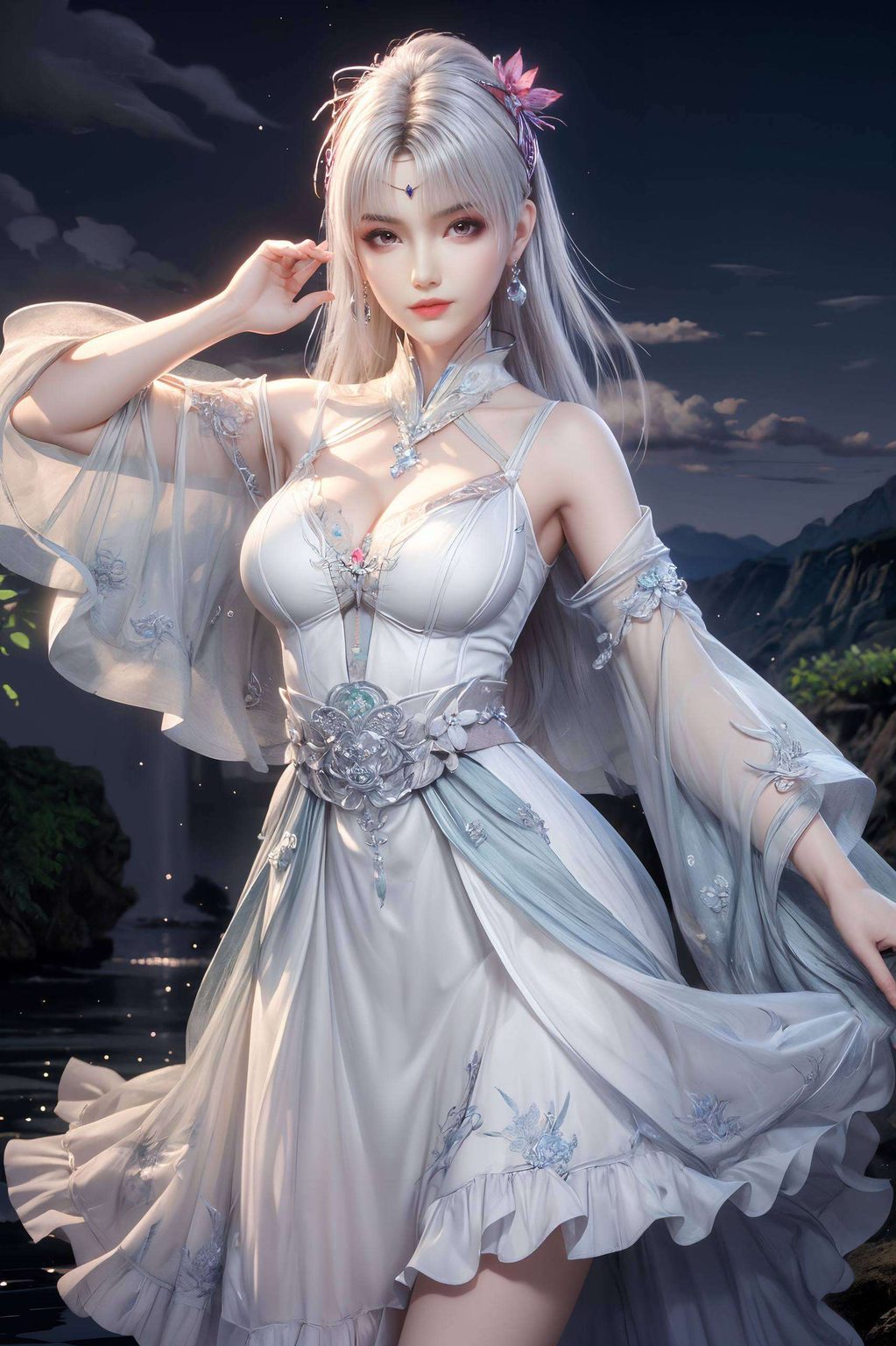 也是无数动漫爱好者心中的女神她那清澈的眼眸