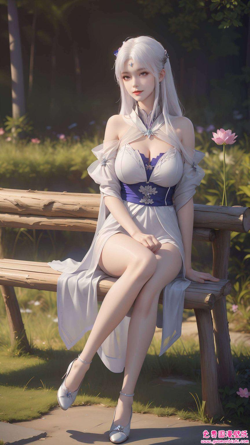 斗破苍穹中她是治疗的仙子紫色壁纸映照小医仙之美