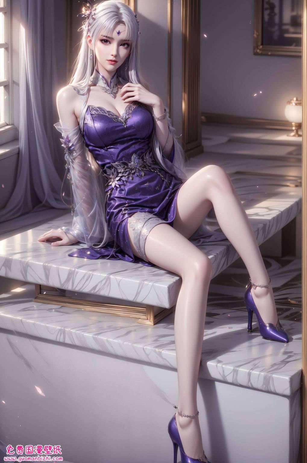 容颜靓丽乃是国漫中的女神一枚