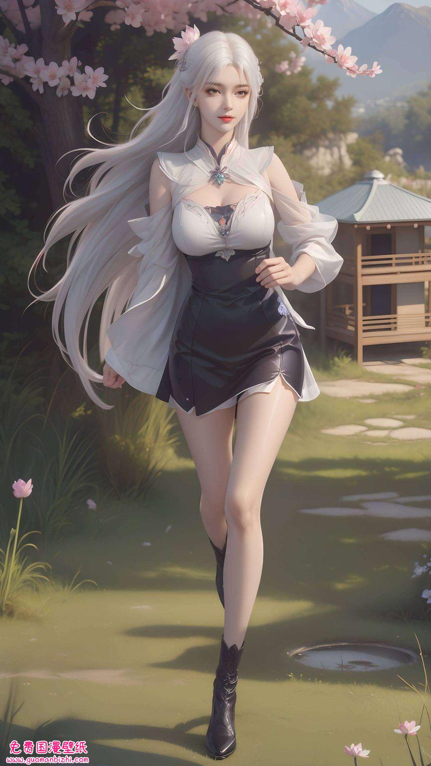 令人眼前一亮国漫女神的代表！这一系列壁纸