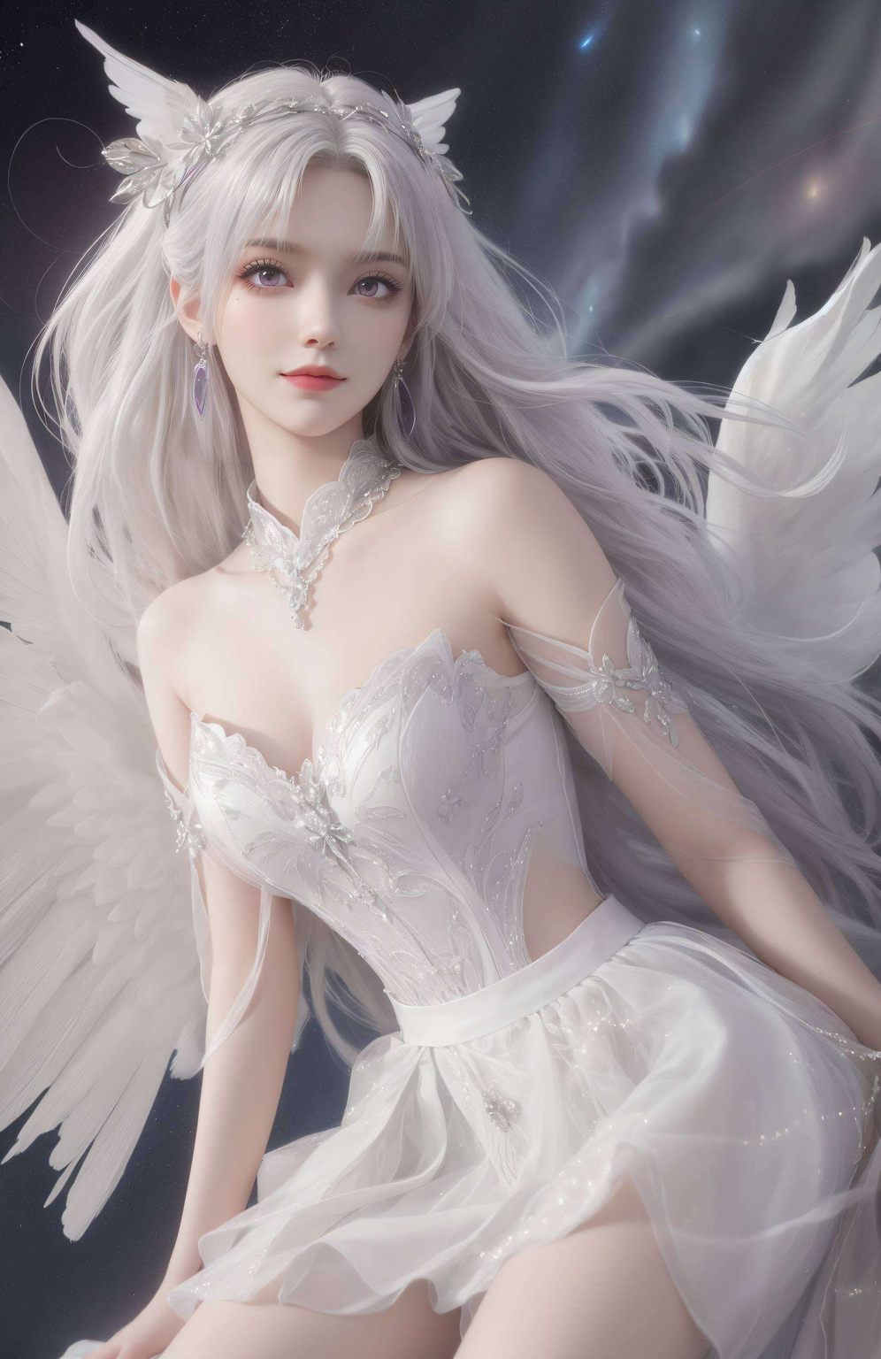 成就了《斗破苍穹》中的传奇望着这国漫女神的倩影