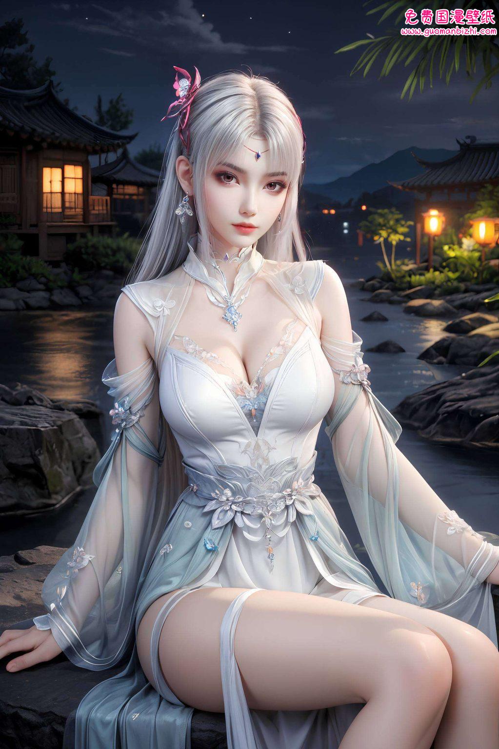 这位国漫美女成为了无数粉丝心中的女神