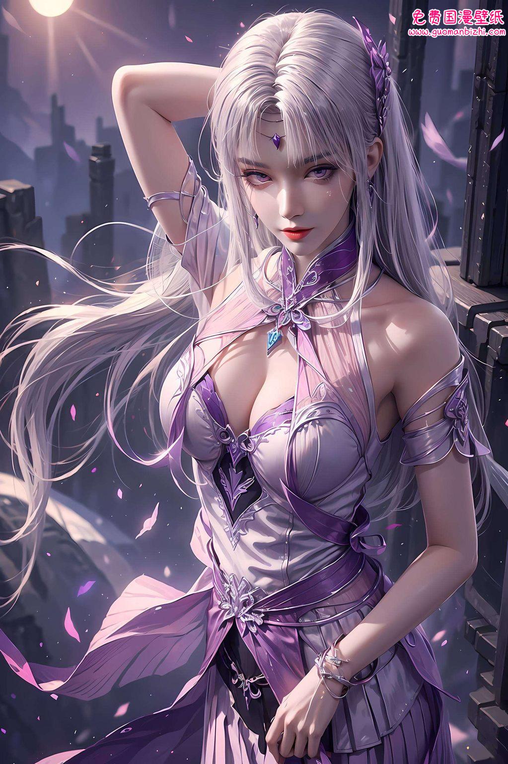玄幻世界里的她这位《斗破苍穹》中的国漫女神